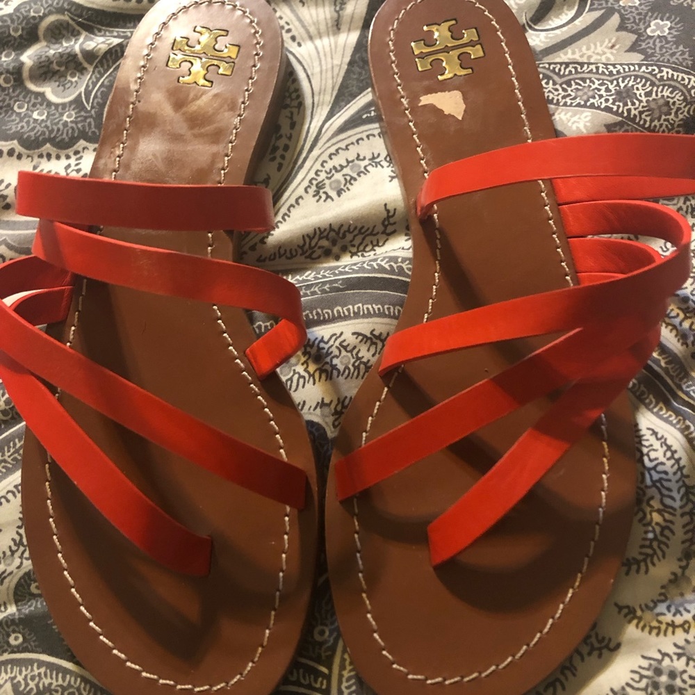 NWOB Tory Burch Patos Sandals, Size 8